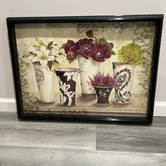 Kathryn White Peony Elegance Professionally Framed.